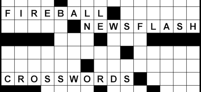 Fireball Newsflash Crosswords